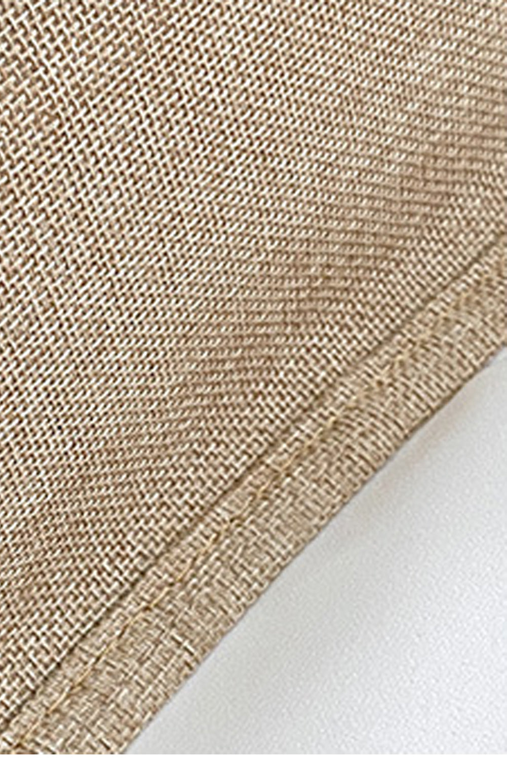 Khaki Classic Jute Hessian Reusable Eco Friendly Tote Bag