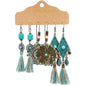 Fashion Retro Tassel Earrings 3 Sets