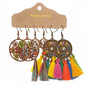 Fashion Retro Tassel Earrings 3 Sets