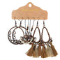 Fashion Retro Tassel Earrings 3 Sets