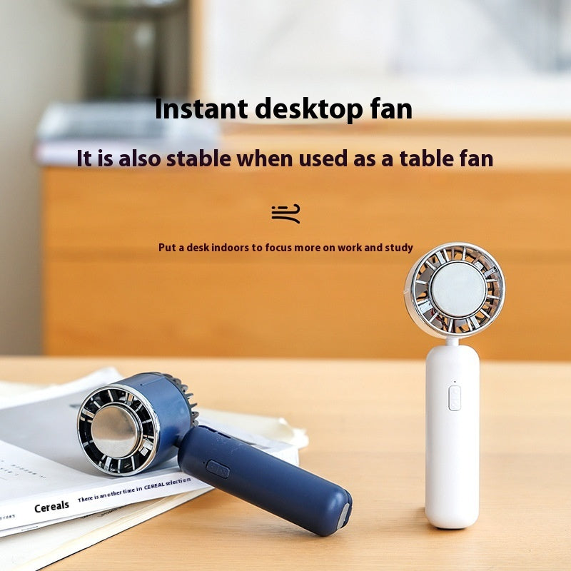 USB Charging Ice Compress Brushless Fan Cold Compress Handheld Fan