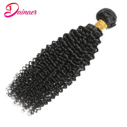 Indian Afro Kinky Curly Bundles 1/3Pcs Human Hair Bundles Natural Color 12-26 Inch Virgin Hair Extension 4C Afro Kinky Bundles