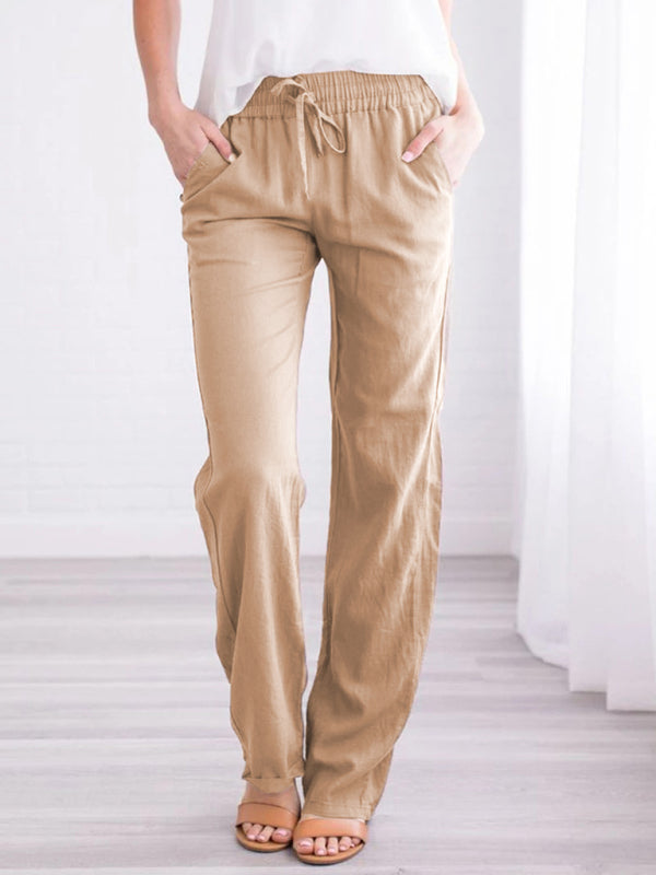 Women's Casual Cotton Loose Jogging Pajama Pants